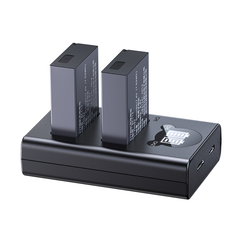 绿联相机电池800D充电器套装LP-E17通用佳能EOS 750D 760D 800D 200D 77D X8i M3 M5 M6 canon单反数码照相机 - 图0