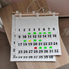Kindergarten Morning Check Bag Canvas Washable Health Attendance Card