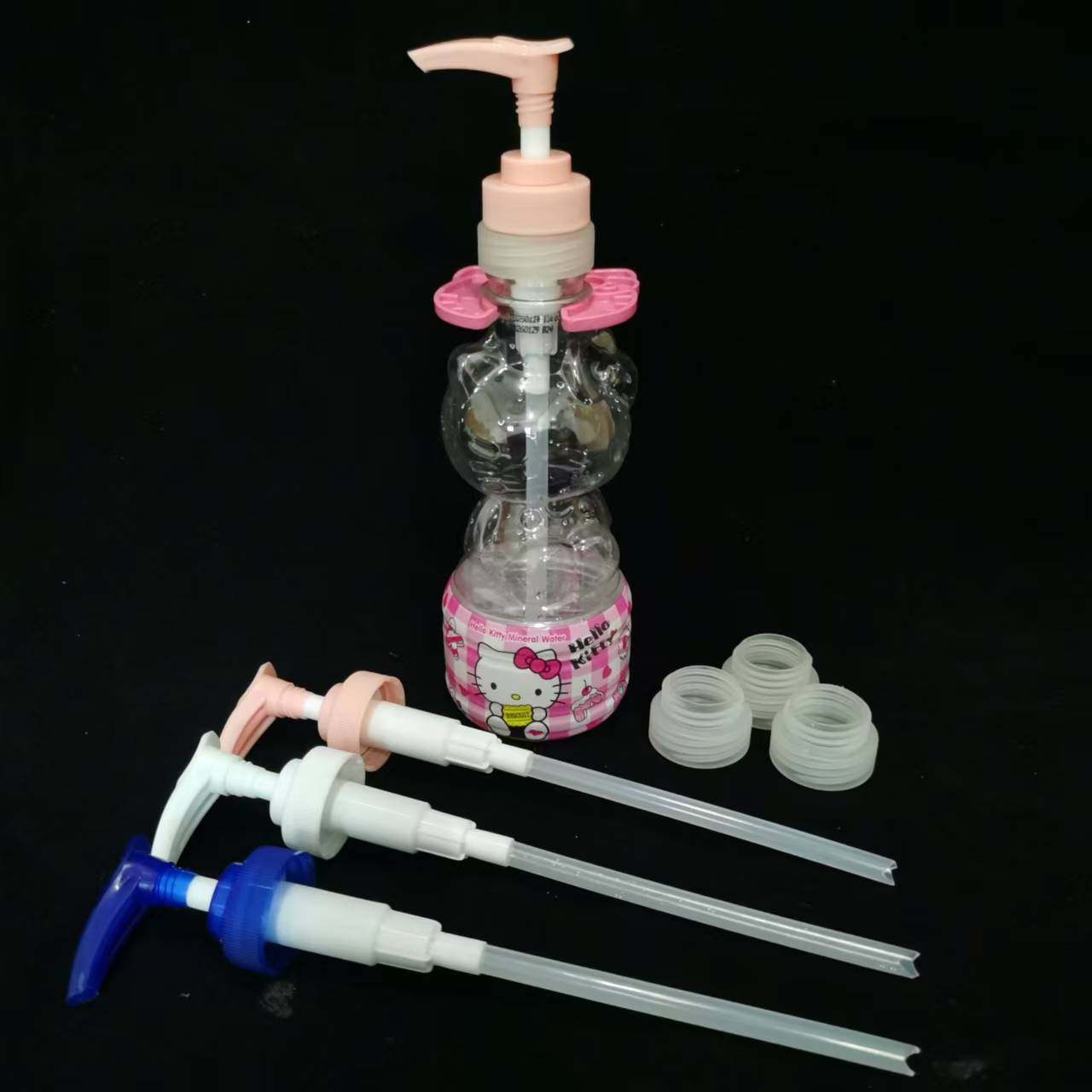 泰国kitty矿泉水可爱瓶压头泵头乳液按压式嘴饮料饮用水瓶挤压头,淘宝优惠券,粉丝福利购,淘宝优惠卷