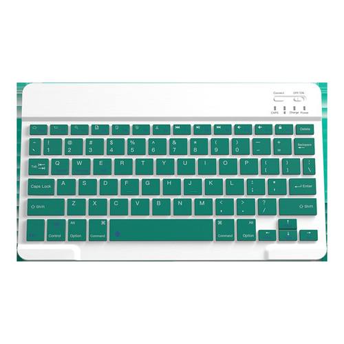 BTMK6 充电平板蓝牙键盘时尚多彩十寸小键盘充电蓝牙键盘 - 图3