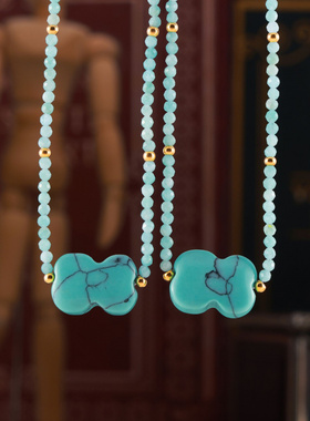 跨境热销欧美风天河石吊坠饰品几