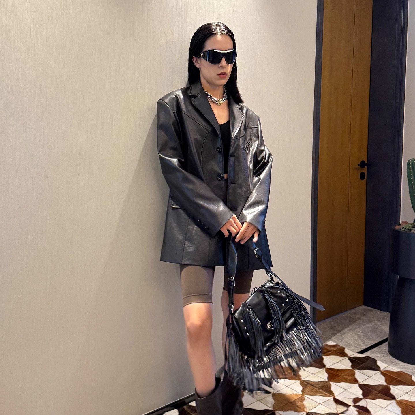 ASSEEN尔幸 进口涂层面料复古西装 男女同款,淘宝优惠券,粉丝福利购,淘宝优惠卷