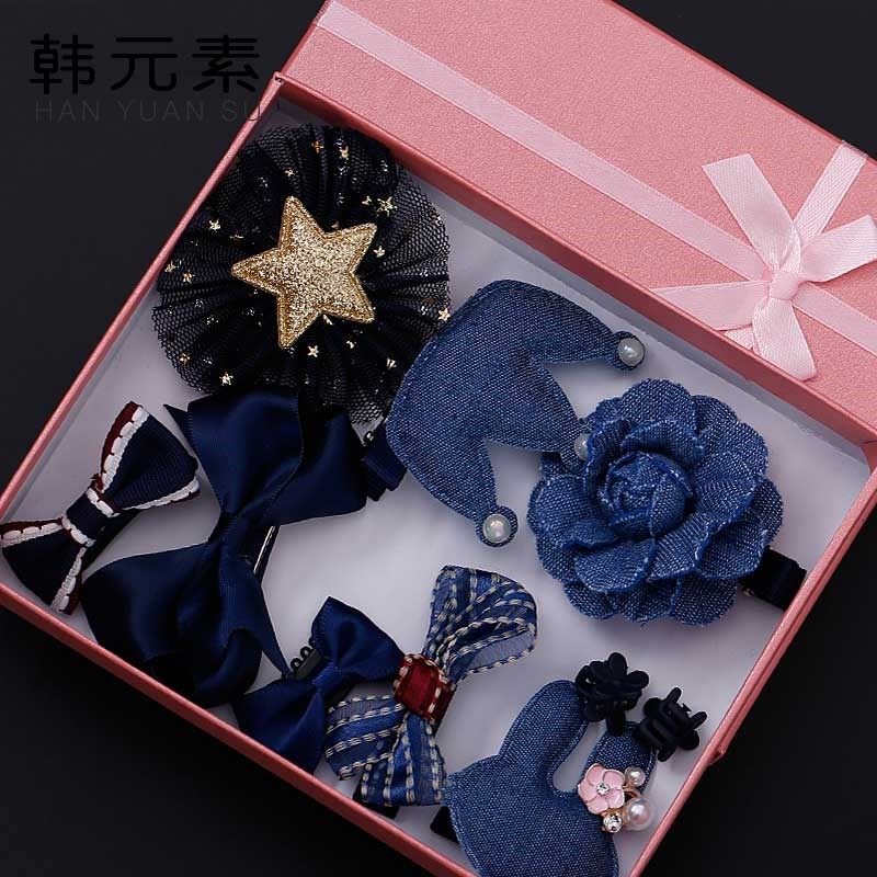 10件套儿童发夹网红发饰女童公主宝宝发卡小女孩套装新年可爱头饰,淘宝优惠券,粉丝福利购,淘宝优惠卷