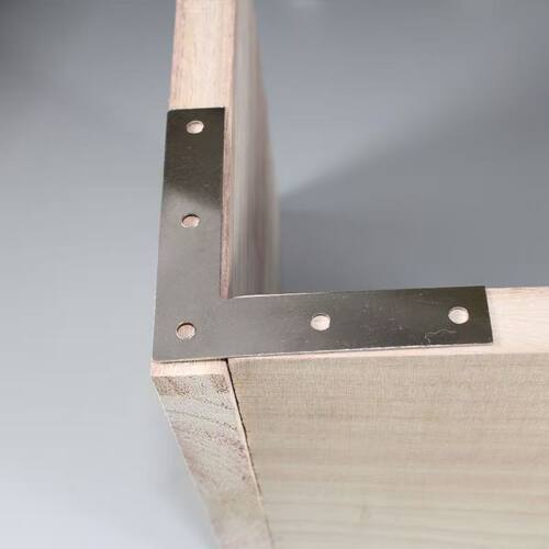 家用角码L型T型桌椅板凳固定角铁木板家具连接件三角铁片五金配件 - 图0