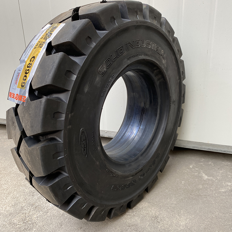 CST正新18x7-8叉车实心轮胎快装R4.33带鼻正品三包C8909耐磨8920 - 图0