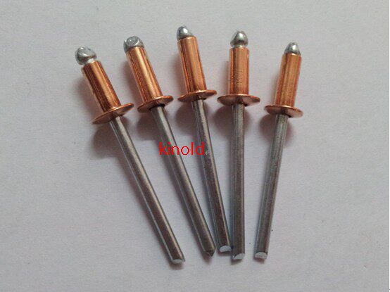 (Invoice) Factory spot Jinghe brand round head copper core rivet rivet national standard red copper pulling nail rivet copper rivet rivet rivet copper rivet rivet