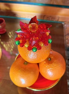 手工串珠妈祖花斋菜花