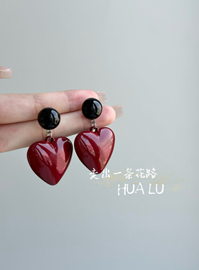 氛围感夸张ins风甜酷辣妹耳钉