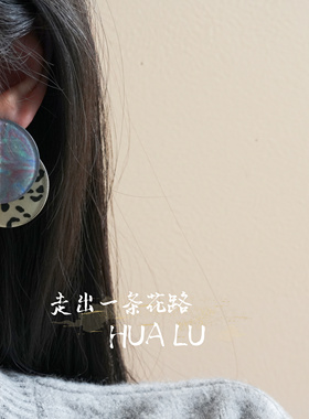 高级感时髦个性显脸小秋冬耳钉女