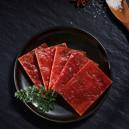 来伊份精制猪肉脯250g休闲零食肉香味美小吃靖江肉铺肉干小包散装 - 图2