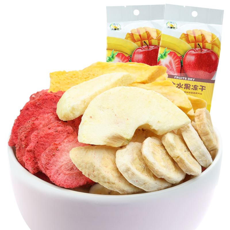 正品果肉水果干冻干片蔬果干蜜饯来一份 25g 来伊份综合水果冻干 正品果肉水果干冻干片蔬果干蜜饯来一份 25g 来伊份综合水果冻干