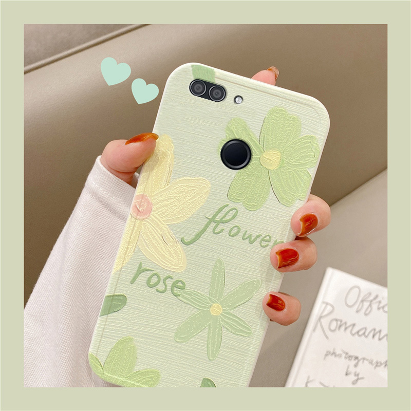 华为Nova2Plus手机壳2闺蜜小花BAC-AL00油画PIC可爱创意全包潮牌 - 图3