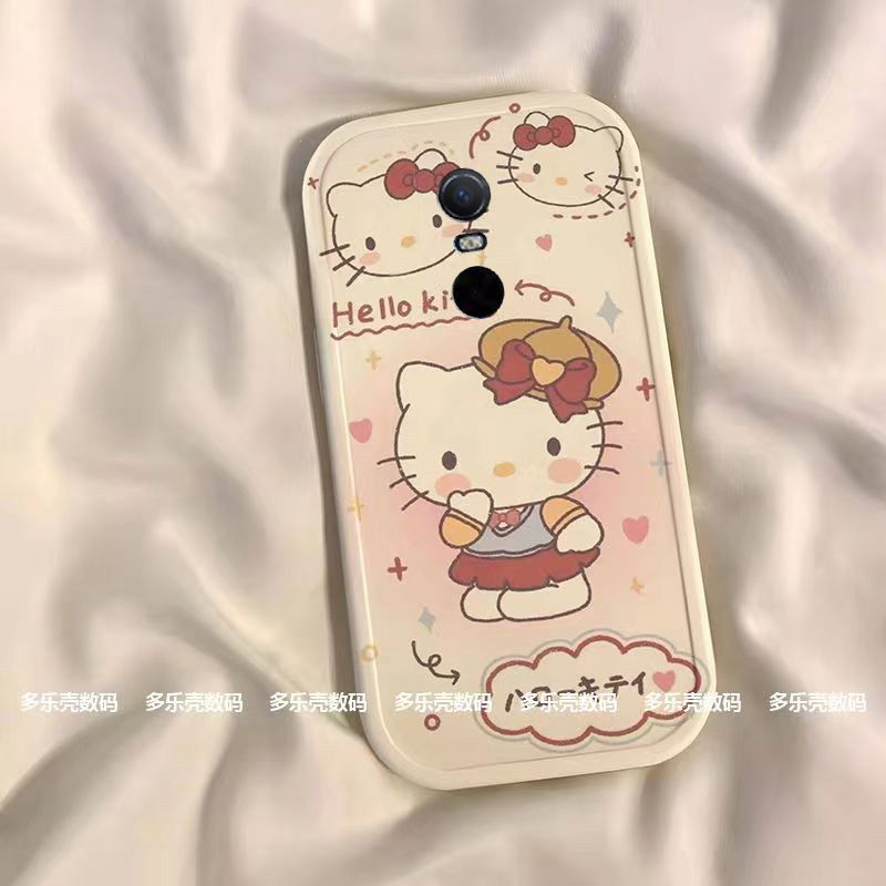 红米5plus手机壳红米5凯蒂猫硅胶新款透明卡通可爱全包套KT猫保护套软redmi
