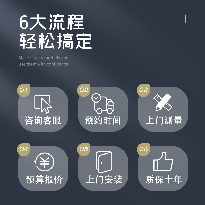 重庆2024年新款窗帘遮光简约现代客厅卧室落地窗上门测量安装定制 - 图1