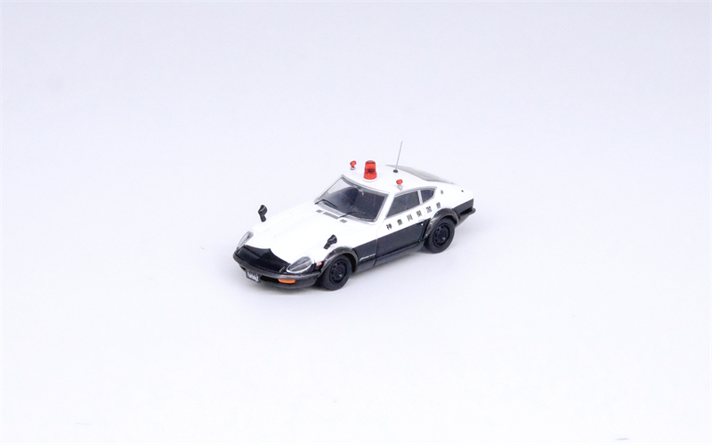 INNO 1:64日产 FAIRLADY 240ZG(HS30)日本警视厅合金汽车模型-图1