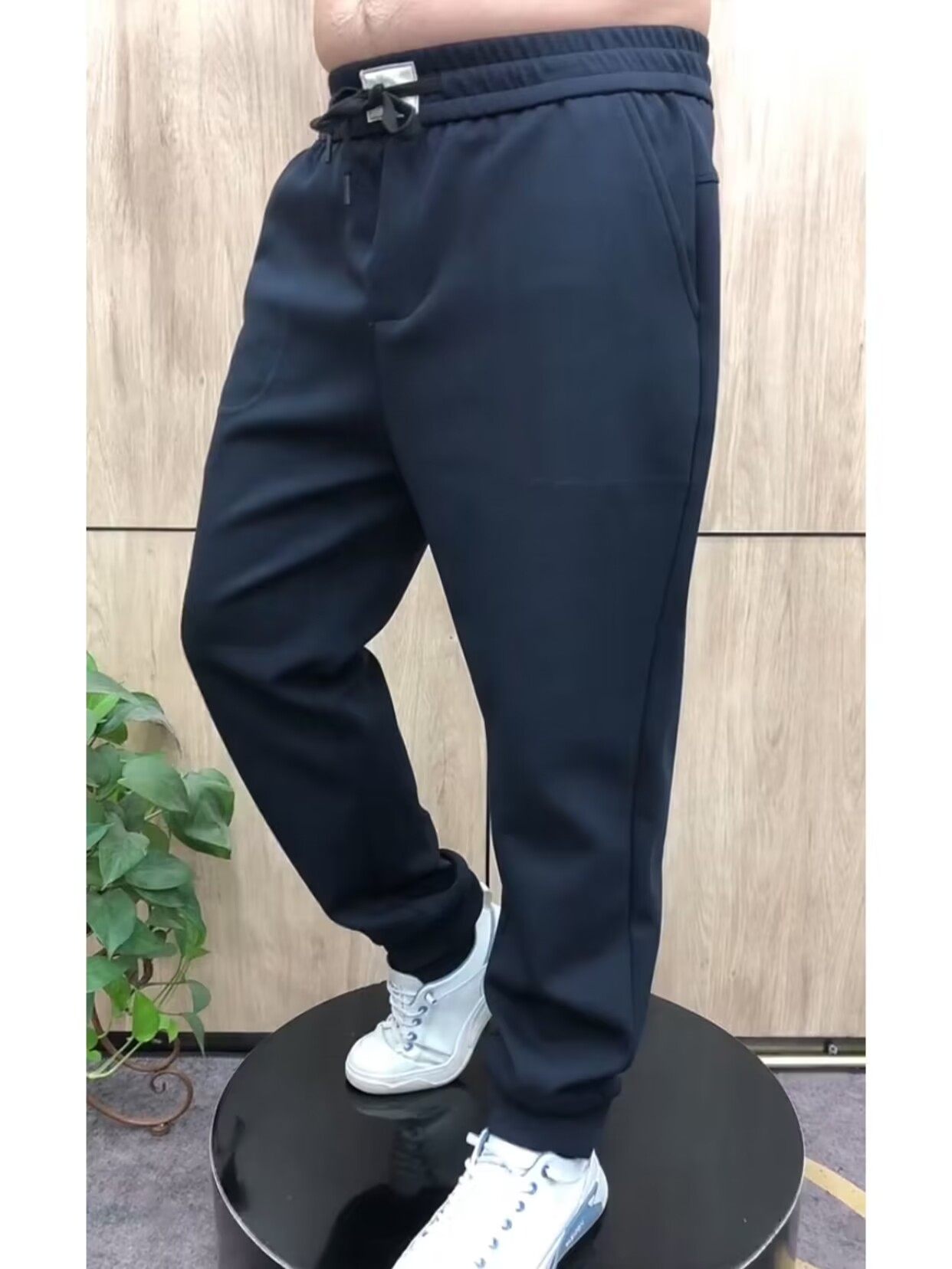 春秋季螺纹棉咖啡色运动裤卫裤休闲裤男士弹力青年百搭时尚小脚裤,淘宝优惠券,粉丝福利购,淘宝优惠卷