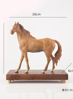 全铜摆件《马到成功》铜工艺品 生肖铜马 客厅家居饰品 礼品 摆件