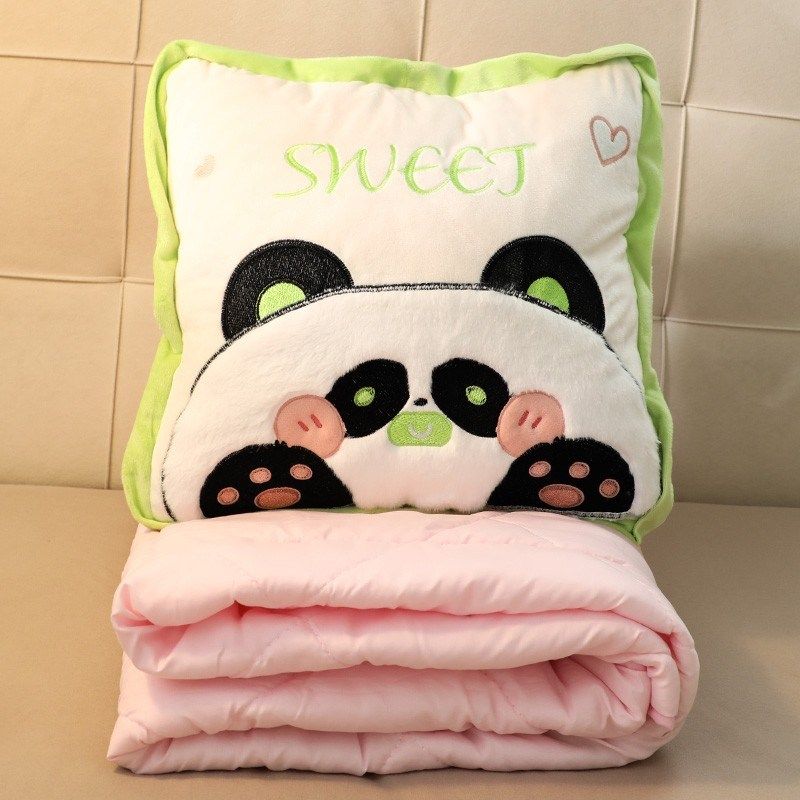 折叠可爱抱枕被子两用毯子二合一新款办公室午睡女车载枕头可收纳,淘宝优惠券,粉丝福利购,淘宝优惠卷