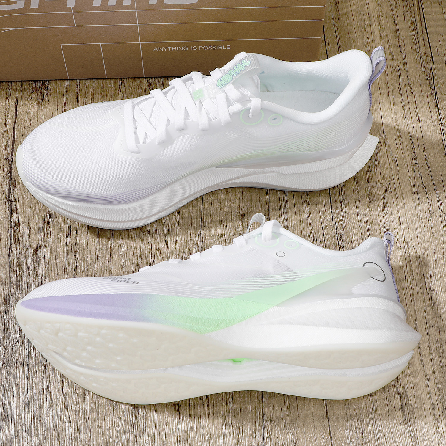 李宁跑步鞋女鞋赤兔8pro竞速跑鞋2025新款透气减震运动鞋ARPV006 - 图1