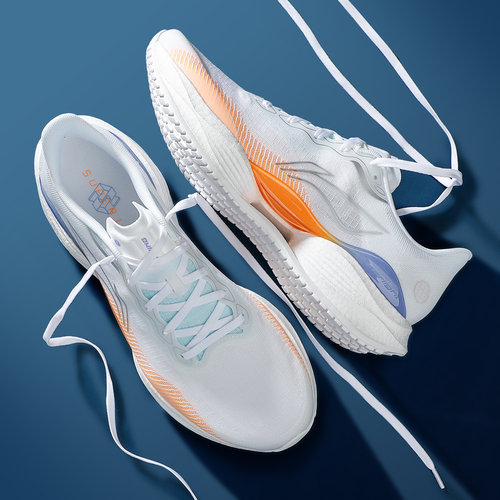 李宁超轻22代跑步鞋男2025新款夏季透气运动鞋网面男鞋ARBV001 - 图2