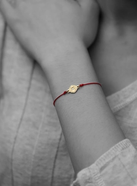 me30红色手链钻石简约