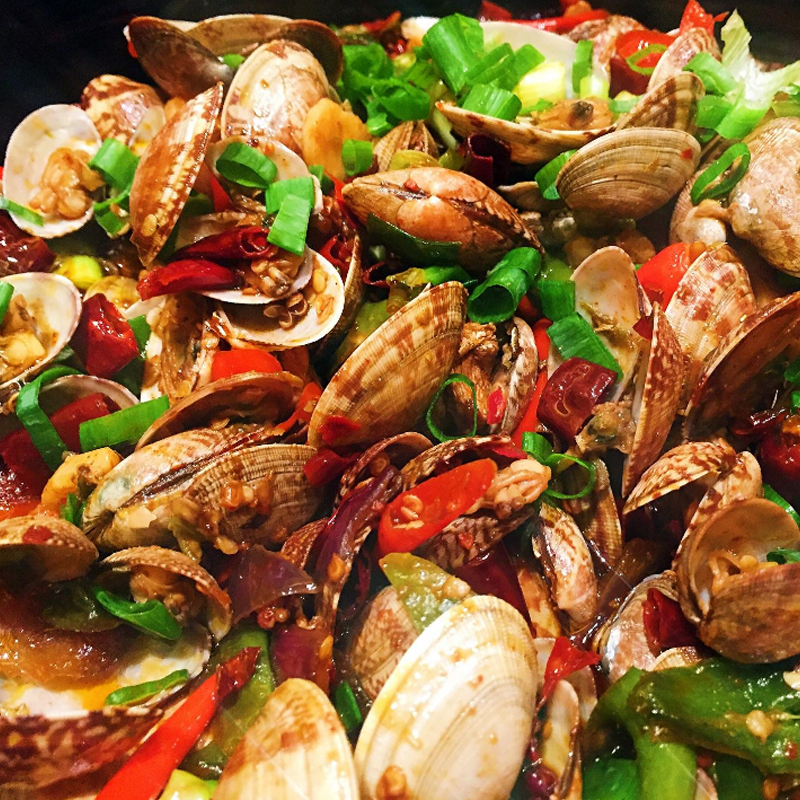 Dalian Seafood Clam Sixty Years Old SF Express