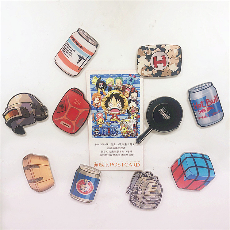 绝地求生饰品冰箱贴绝地求生大逃杀空投吃鸡家居装饰品steam游戏周边网吧礼品