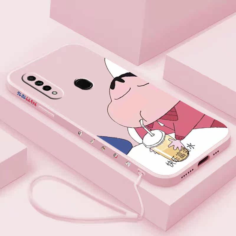 快乐富婆水oppoa11手机壳送挂绳a11x蜡笔小新a9液态硅胶f11软壳a9x卡通全包镜头a8磨砂超薄男女款情侣保护套,淘宝优惠券,粉丝福利购,淘宝优惠卷