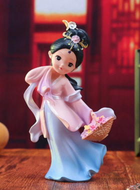 树脂装饰摆件国风桌面