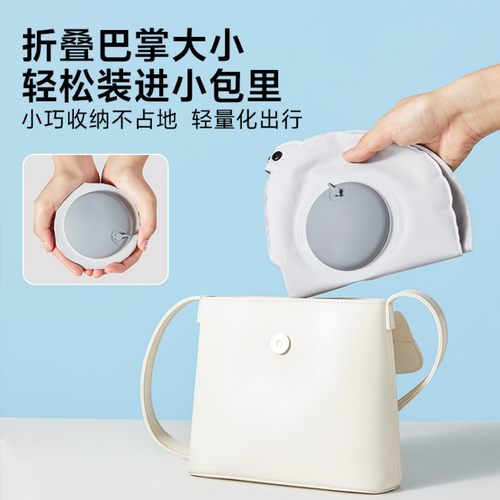 MINISO名创优品充气u型枕旅行便携颈枕飞机护颈脖子颈椎按压u形枕 - 图1