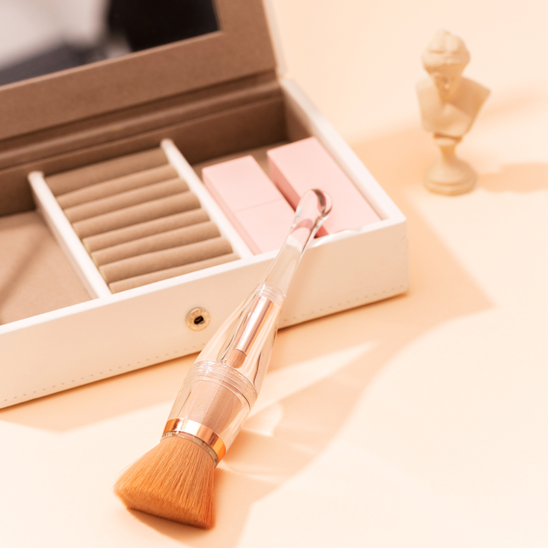 miniso名创优品旗舰店MINISO/名创优品三合一多功能化妆刷(平斜粉刷)1