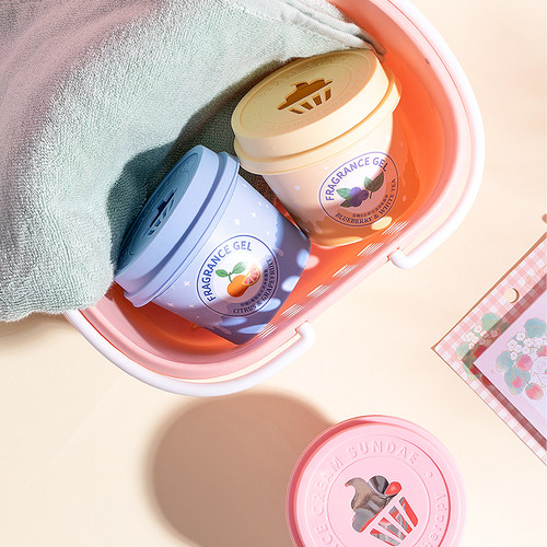 MINISO名创优品冰淇淋香薰膏室内卫生间清新芬芳中和异味花果香 - 图2