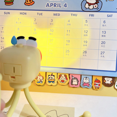 章鱼小夜灯生日礼物女桌面可爱搞怪创意儿童床头灯氛围灯卧室睡眠 - 图2