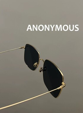 博主款显脸小合金墨镜女太阳眼镜