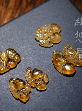 天然碧玺背云手串项链古风配饰