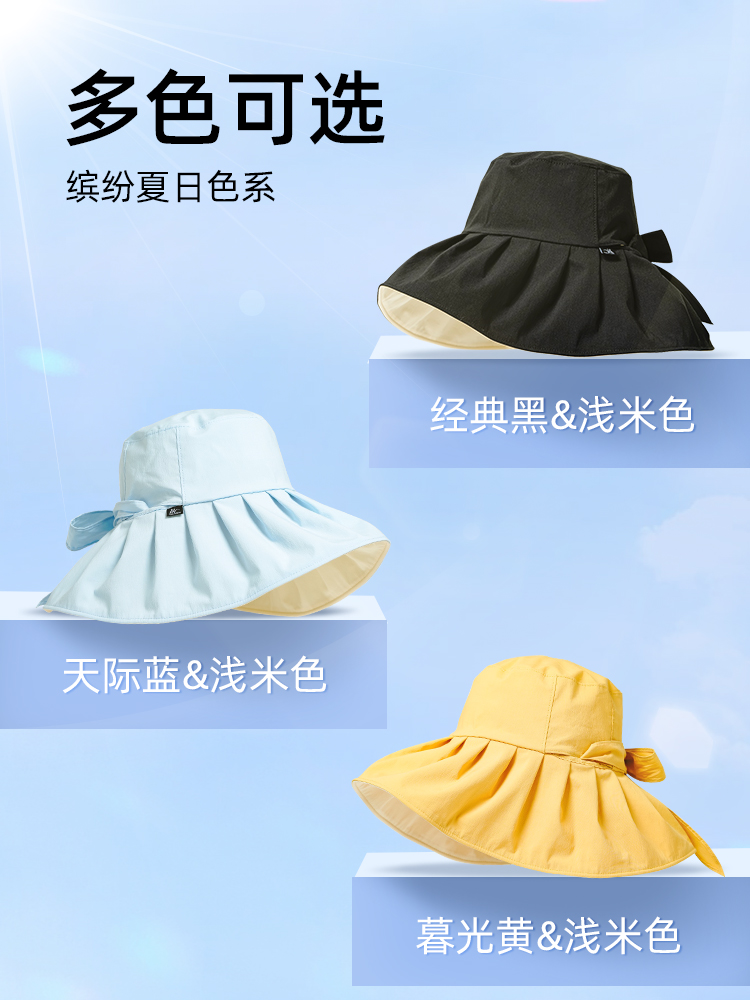 日本needsuvcut妈妈防晒帽女防紫外线折叠遮阳帽-第3张图片-提都小院