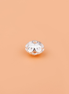 S925纯银复古如意锁吊坠中国风手工DIY编绳手链项链挂件饰品配件