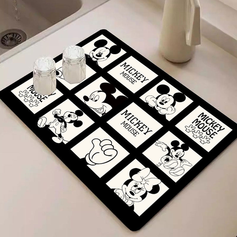 Diatom mud kitchen drain mat countertop