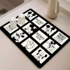 Diatom mud kitchen drain mat countertop