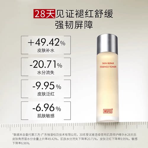 【赠120ml精华水】威格菲敏感肌肤精华水3瓶湿敷水 - 图0