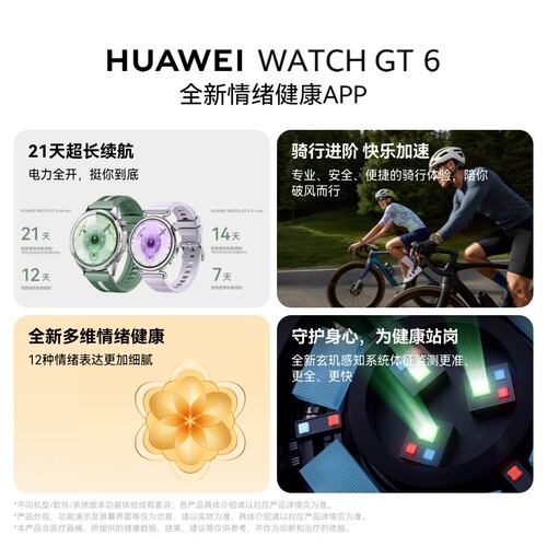 【四叶草限定款】华为WATCH GT6智能手表2026新款生日礼物老婆女朋友女士智能手表官方手表旗舰店正品gt6腕表 - 图1