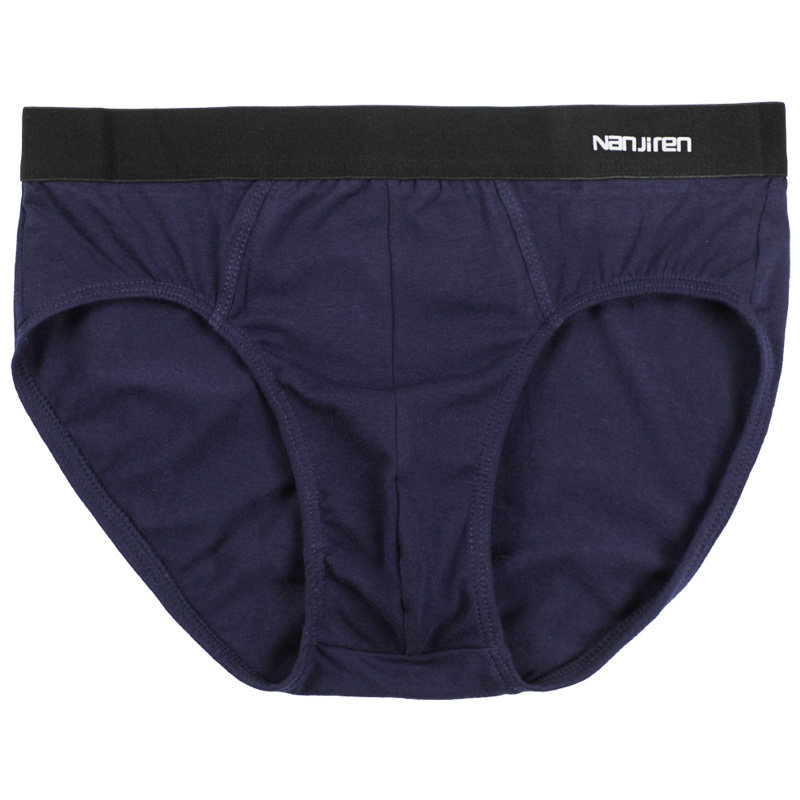 南极人男士纯棉抗菌青年个性底裤衩 南极人壮烨男三角内裤