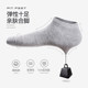 Jiandaniao Men's Pure Cotton Boat Socks Summer Shallow Mouth Invisible