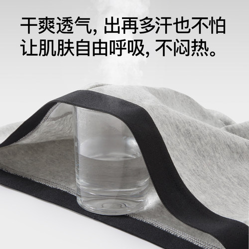 健丹鸟男士内裤男款纯棉平角裤夏季四角裤短裤男生裤衩大码底裤头 - 图3