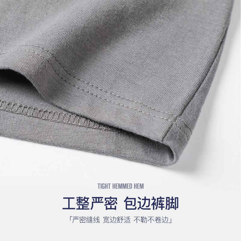 南极人壮烨专卖店南极人纯棉抗菌内裤男士夏薄款四角运动青年潮性感大码平角底裤衩3