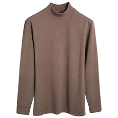 теплая пижама 南极人无痕加绒保暖内衣男士中领秋衣打底内穿防寒大码单件上衣冬