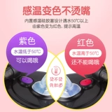 Дисней, детский стакан, детская трубочка для школьников для детского сада, чайник из нержавеющей стали со стаканом, защита при падении