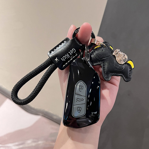 大众钥匙套id3/4迈腾b9帕萨特pro高尔夫8揽巡威然揽境途昂凌渡L车 - 图2