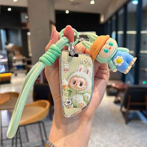 宝马钥匙套x5x4x3X2X1专用7/5/3系刀锋i3壳525/325/530li车x6扣女 - 图0