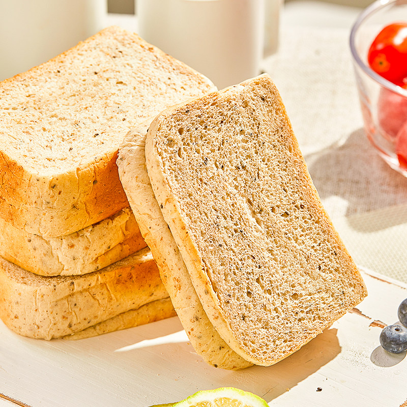 凯利来奇亚籽全麦吐司面包整箱营养早餐食品健康下午茶面包,淘宝优惠券,粉丝福利购,淘宝优惠卷